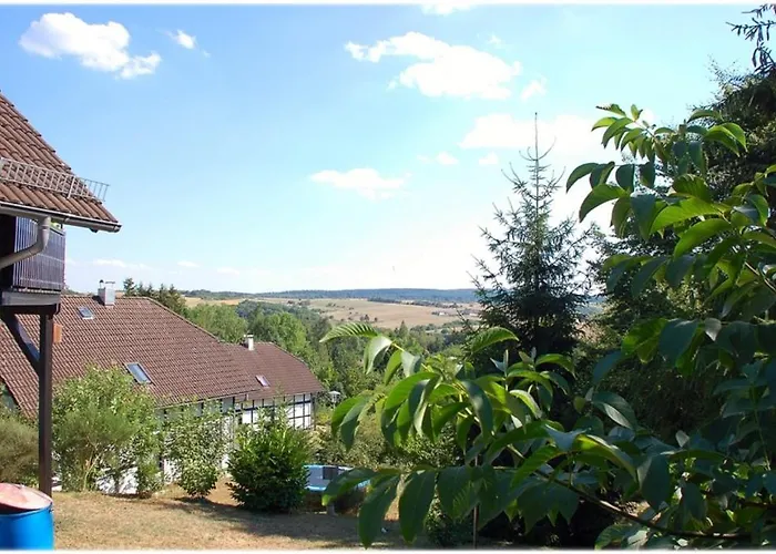 Naturblick Am Tor Zum Nationalpark Kellerwald Frankenau